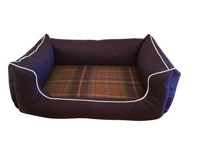 Dreamer Settee Box Bed Stylish Deluxe Memory Foam Dog Bed
