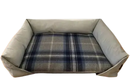 Sofa Pet Bed | Fibre Filled With Poly Bonded Inner Removeable Pad | Non Slip Base 