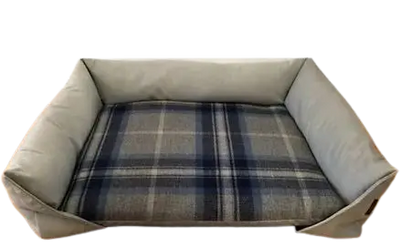Sofa Pet Bed | Fibre Filled With Poly Bonded Inner Removeable Pad | Non Slip Base 