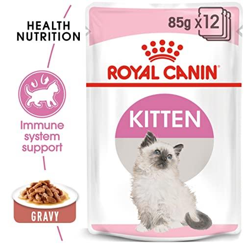 Royal Canin Kitten in Gravy Wet Food 85g (Pack of 12) - Petzenya