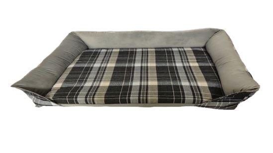 Sofa Essential Check Fabric - Sofa Pet Bed - Petzenya